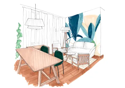 Image de Créatrice d'intérieur Challans - Experte en psychologie des couleurs - Maison Clara