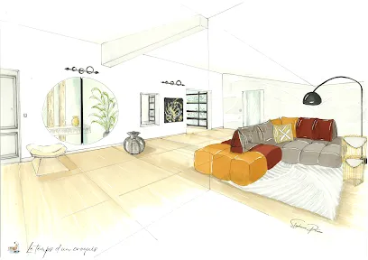 Image de LE TEMPS D'UN CROQUIS - Créatrice et Illustratrice d'espaces de vie